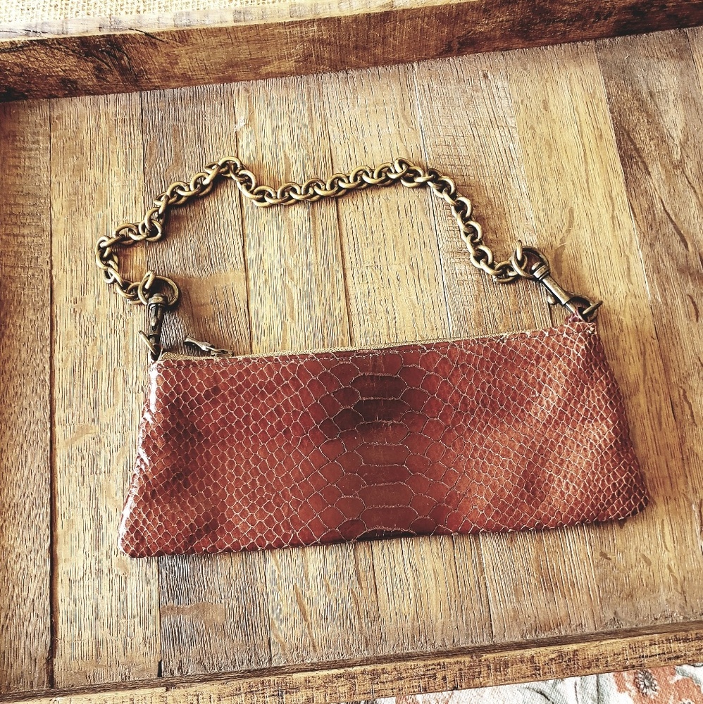 Minx Snakeskin Bag